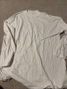 We The Free Long-Sleeve Crew Tee - White